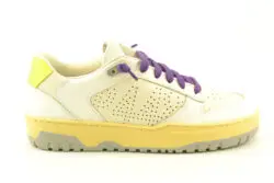 P448 lage sneakers F22Mason off white-paars-fluo