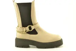 Toral hoge chelseaboots TL-12790 creme