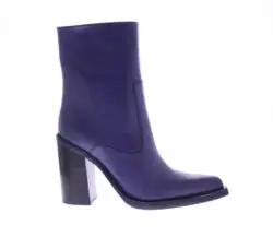 enkellaars hak rits achter purple