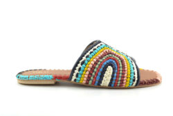 Toral multicolour slippers