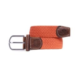 Billy Belt elastische heren riem oranje-rood