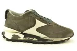 Voile Blanche lage grijze sneakers Qwark