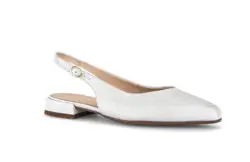 Gabor ballerina's beige-goud leer