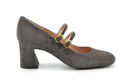 Unisa grijs suede pumps