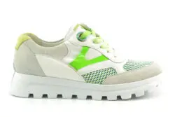 Waldlaufer lage sneakers groen-wit H