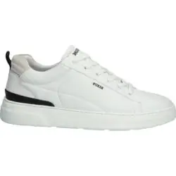 Blackstone wit leren sneakers
