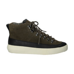 Blackstone mid sneakers groen/zwart