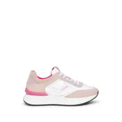 NeroGiardini lage sneakers wit-lila-fuxia