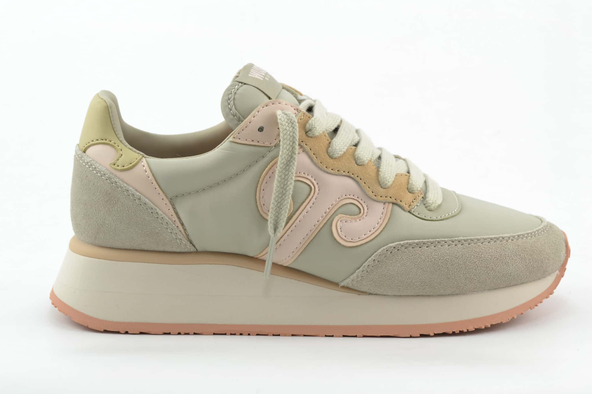 Wushu Ruyi | Dames Sneakers | GROEN MET COMBINATIE | Maat: 37