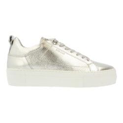 Red-Rag lage sneakers zilver leer