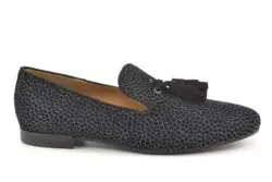 Pedro Miralles loafers grijs-zwart suede