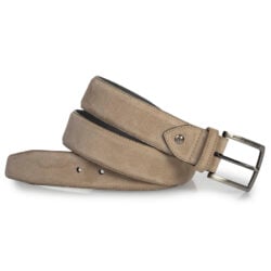 Floris van Bomeml heren riem De Belter 66.69 lichtbruin suede