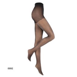 MarcMarcs panty Lame lurex 20 den balck silver