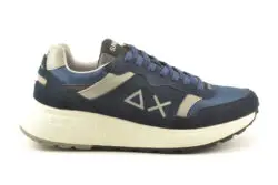 Sun68 lage sneakers donkerblauw