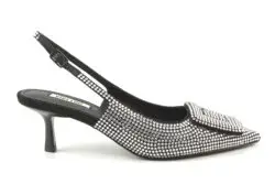 Bibi Lou pumps zilver strass