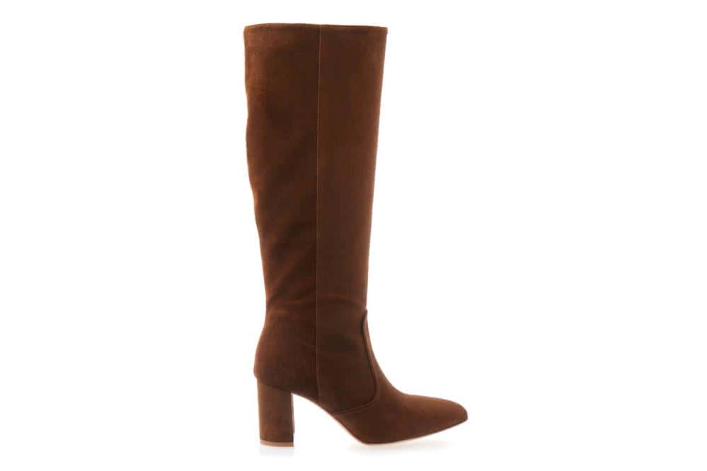 Via Vai | Dames Laarzen lang | LICHT BRUIN | Maat: 37