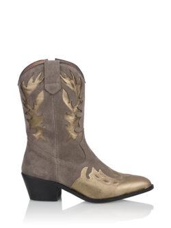 DWRS westernlaarzen Bella taupe