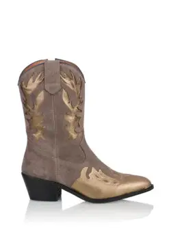 DWRS westernlaarzen Bella taupe
