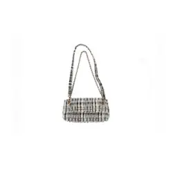 La Strada schoudertas black/white