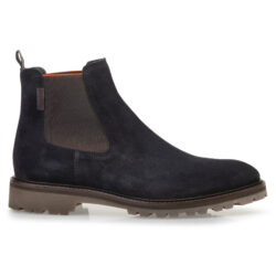 Floris van Bommel chelseaboots dk.blauw suede