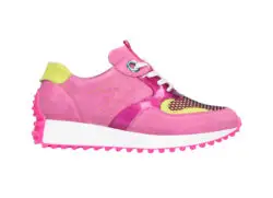 Waldlaufer lage sneakers roze combi