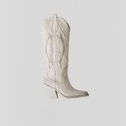 Bronx westernlaars New-Kole off white