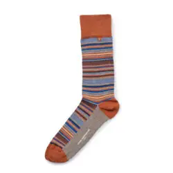 Floris van Bommel herensokken multicolour/donkerblauw