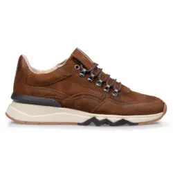 Floris van Bommel lage sneakers De Zager bruin