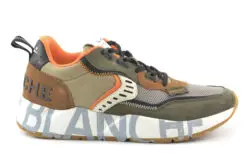 Voile Blanche lage sneakers groen-beige