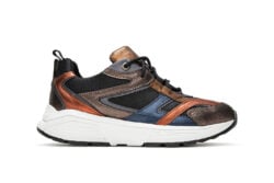 Xsensible lage sneakers Brooklyn zwart combi G