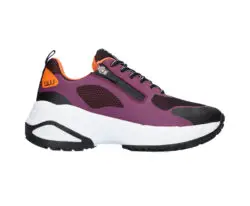 Waldlaufer veagan sneakers paars-zwart H