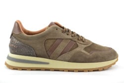 Giorgio bruin suede sneakers