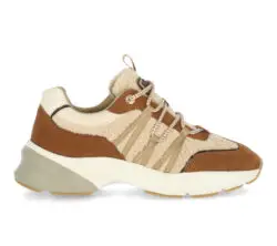 Mexx lage sneakers bruin/beige