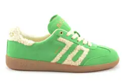 Back 70 retro-sneakers groen-beige