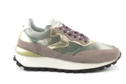 Voile Blanche lage sneakers rose-groen