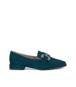 Alma en Pena loafers groens suede