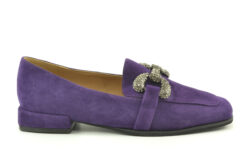 Alma en Pena loafers paars suede