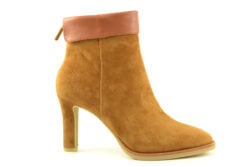 Lola Cruz enkellaars hak 071B31BK bruin