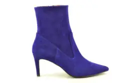 Bibi Lou enkellaarzen hak paars suede