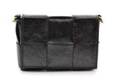Marlon Firenze dames tas zwart lak