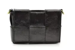 Marlon Firenze dames tas zwart lak