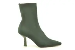 Zinda enkellaarzen hak 1919 donkergroen