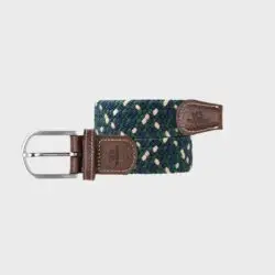 Billy Belt elastische herenriem groen-blauw