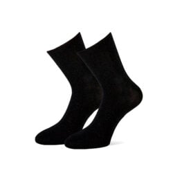 MarcMarcs damessokken zwart 2-pack