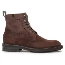 Floris van Bommel veterboots bruin suede H
