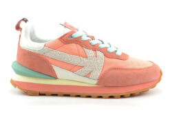Kaotiko lage sneakers koraalrood