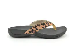 Raffas teenslippers panterprint