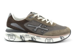 Premiata luxe sneakers bruin combi