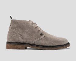 Rehab hoge veterschoenen beige