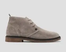 Rehab hoge veterschoenen beige